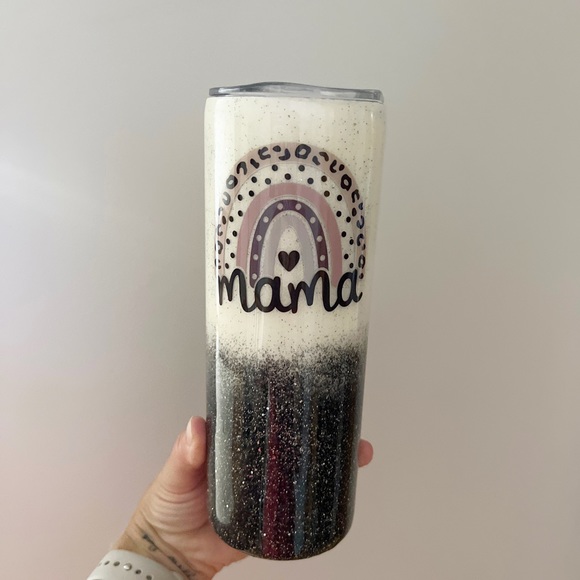 Other - MAMA Black and White Tumbler